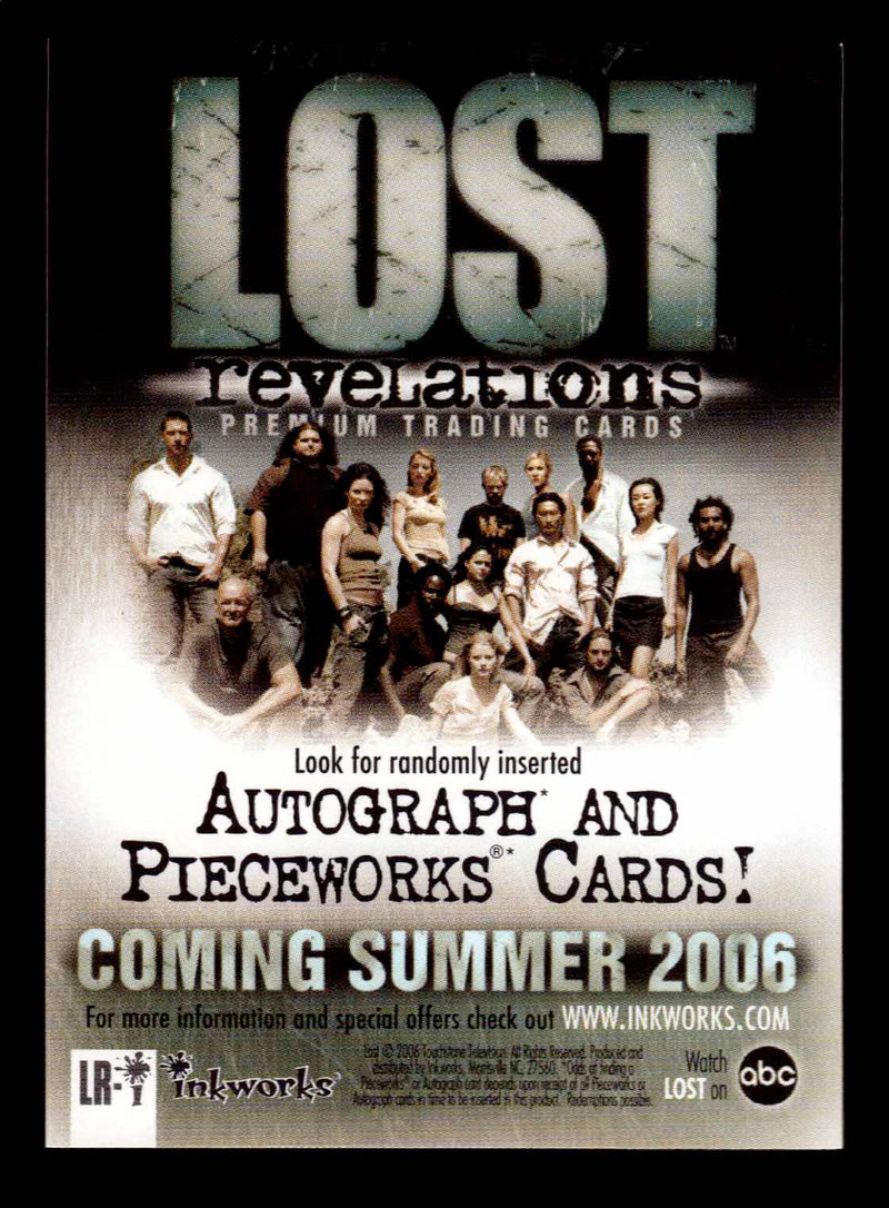 Lost Revelations LR-i Internet Inkworks.com Exclusive Promo Trading Card 2006   - TvMovieCards.com