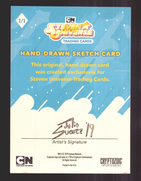 2019 Steven Universe Artist Sketch Trading Card by Julio Suarez Cryptozoic   - TvMovieCards.com