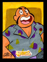 2019 Steven Universe Artist Sketch "Harold Smiley" Card by Julio Suarez   - TvMovieCards.com