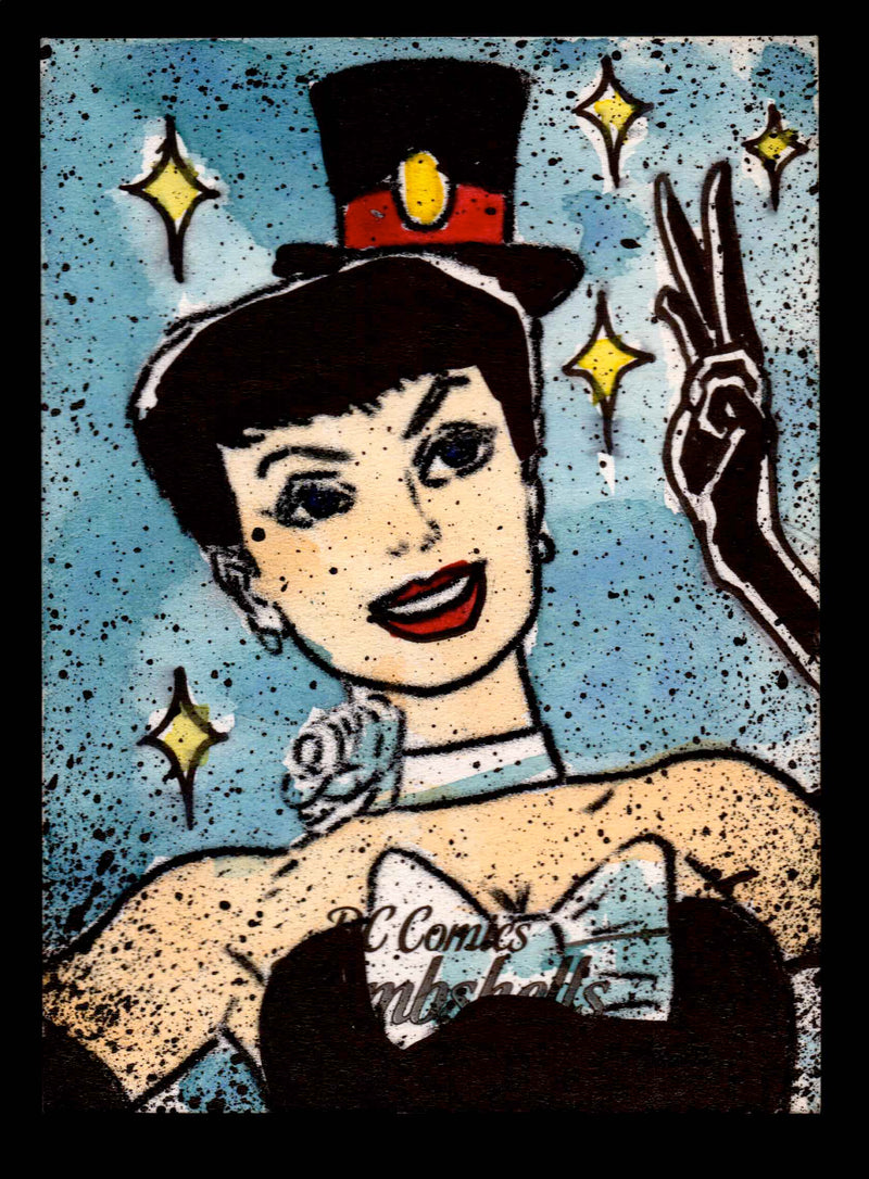 2019 DC Comics Bombshells III Artist Jeffrey Benitez Sketch Card Cryptozoic   - TvMovieCards.com
