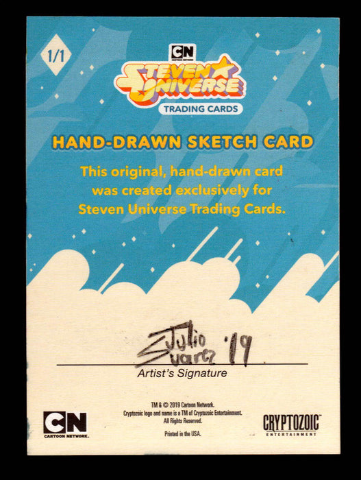 2019 Steven Universe Artist Sketch "Harold Smiley" Card by Julio Suarez   - TvMovieCards.com