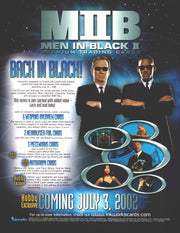 Men In Black II Trading Card Dealer Sell Sheet Sale Promo Ad Inkworks 2002   - TvMovieCards.com