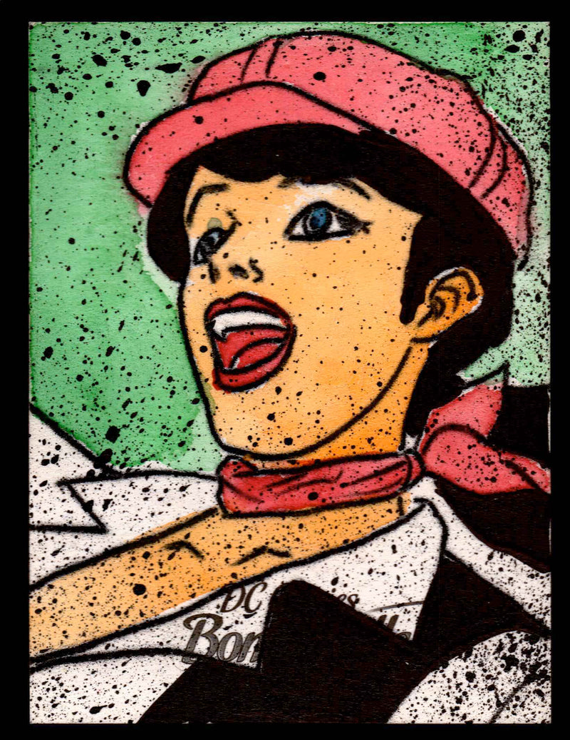 2019 DC Comics Bombshells III Artist Jeffrey Benitez Sketch Card Cryptozoic   - TvMovieCards.com