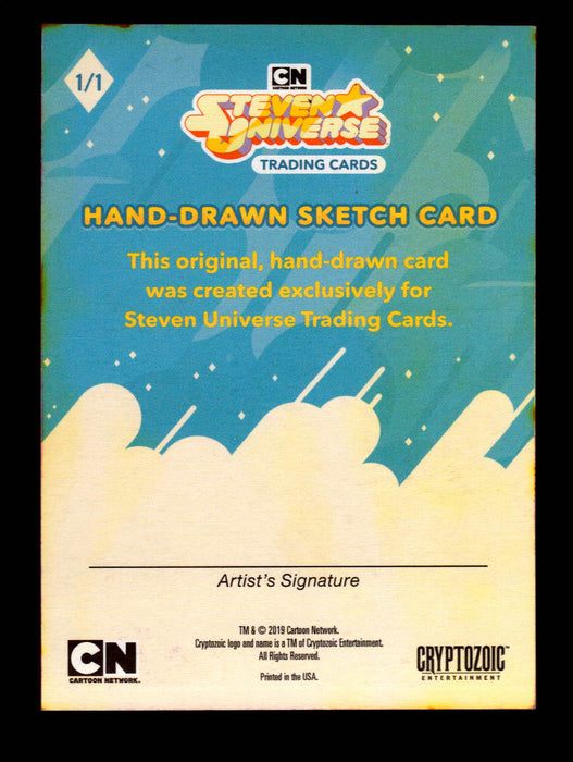2019 Steven Universe Artist Sketch Card "Garnet" Cryptozoic   - TvMovieCards.com