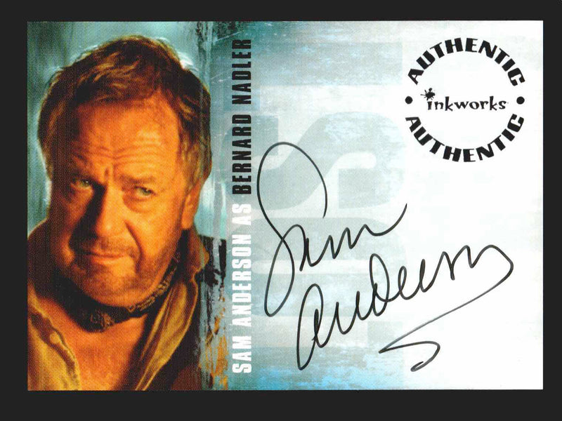 Lost Season 2 Two A-16 Sam Anderson as Bernard Nadler Autograph Card   - TvMovieCards.com