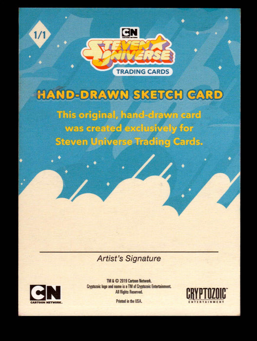 2019 Steven Universe Artist Sketch Card "Amethyst" Cryptozoic   - TvMovieCards.com