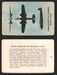 1943 Aircraft Recognition You Pick Single Trading Cards #1-9 Leaf / Card-O Consolidated B-25 Mitchell  - TvMovieCards.com