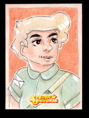 2019 Steven Universe Artist Sketch "Barbara Miller" Card by Katherine Sherar   - TvMovieCards.com
