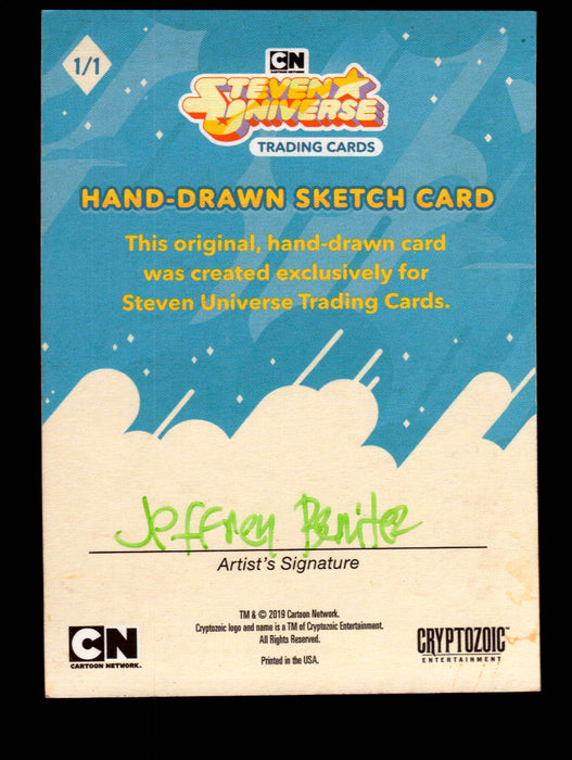 2019 Steven Universe Artist Sketch Card "Greg" by Jeffrey Benitez   - TvMovieCards.com