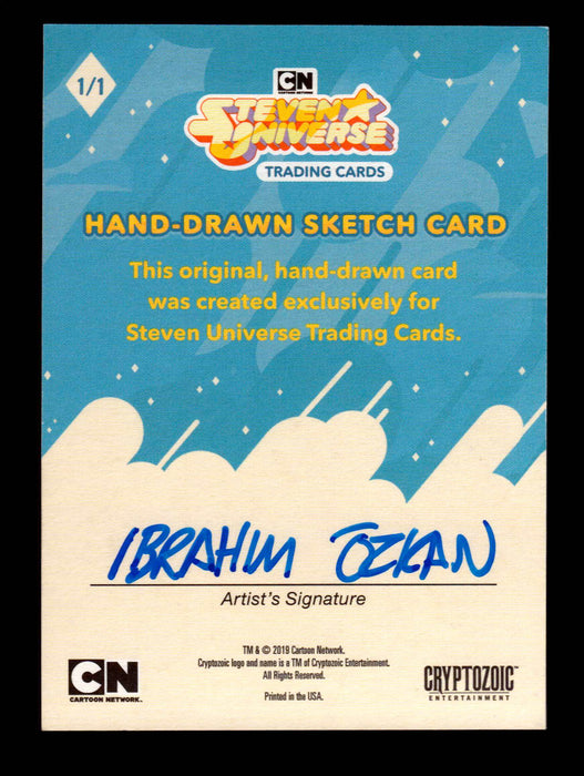 2019 Steven Universe Artist Sketch "Amethyst" Card by Ibrahim Ozkan   - TvMovieCards.com