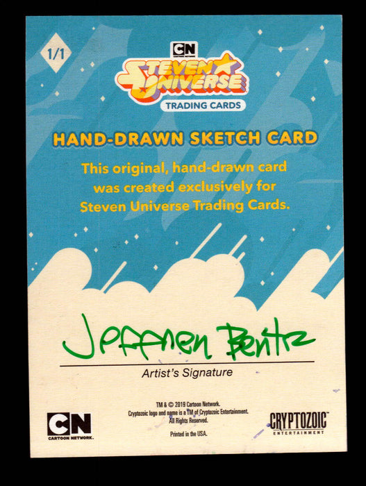 2019 Steven Universe Artist Sketch Card "Amethyst" by Jeffrey Benitez   - TvMovieCards.com