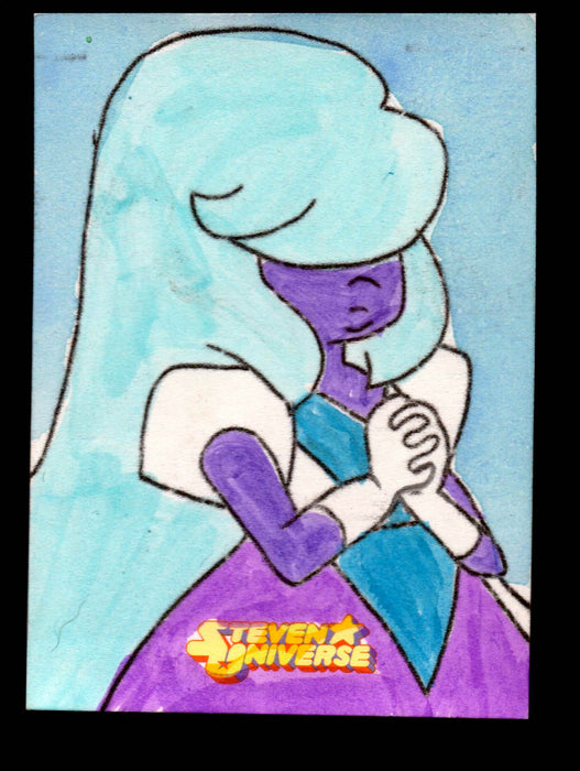 2019 Steven Universe Artist Sketch Card "Sapphire" by Jeffrey Benitez   - TvMovieCards.com