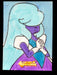 2019 Steven Universe Artist Sketch Card "Sapphire" by Jeffrey Benitez   - TvMovieCards.com