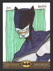 DC Comics Batman: The Legend 2013 Cryptozoic Sketch Card by Bruce Gerlach   - TvMovieCards.com