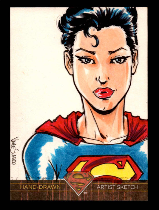 Superman: The Legend 2013 Cryptozoic DC Comics Sketch Card Vince Sunico   - TvMovieCards.com
