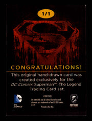 Superman: The Legend 2013 Cryptozoic DC Comics Sketch Card Camila Fortuna   - TvMovieCards.com