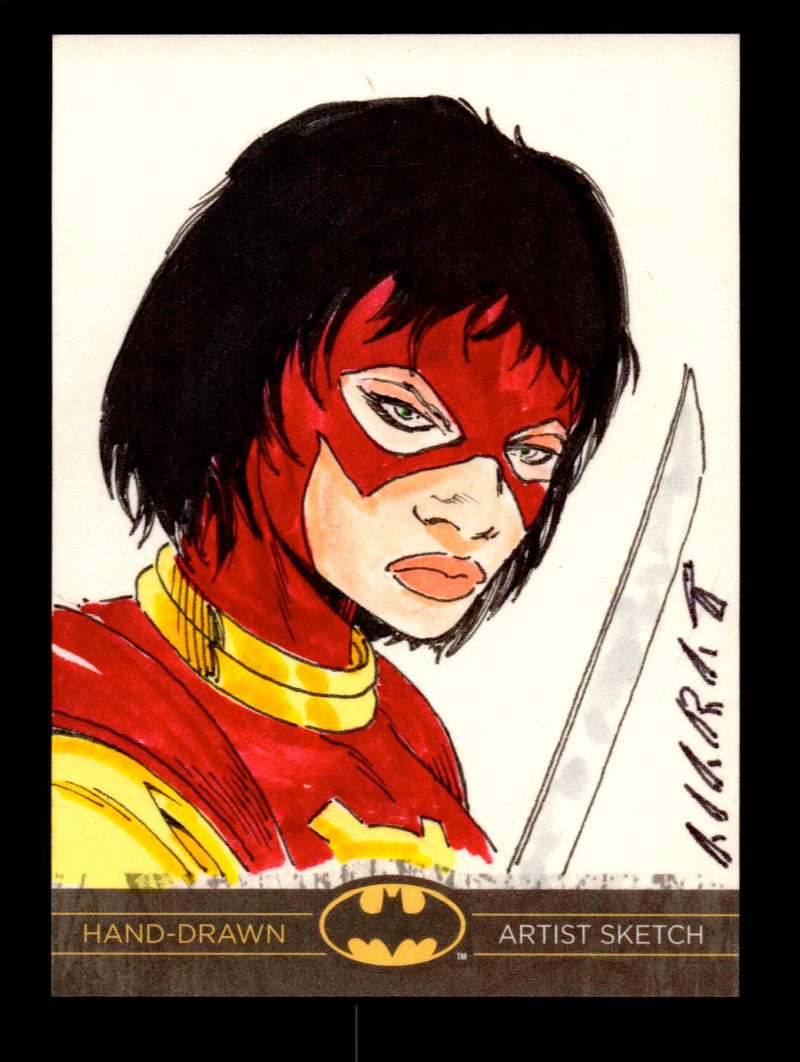 DC Comics Batman: The Legend 2013 Cryptozoic Sketch Card by Marat Mychaels   - TvMovieCards.com