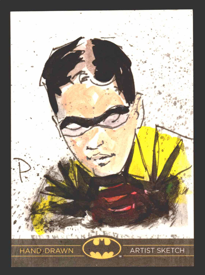 DC Comics Batman: The Legend 2013 Cryptozoic Sketch Card by Mark Pennington P.   - TvMovieCards.com