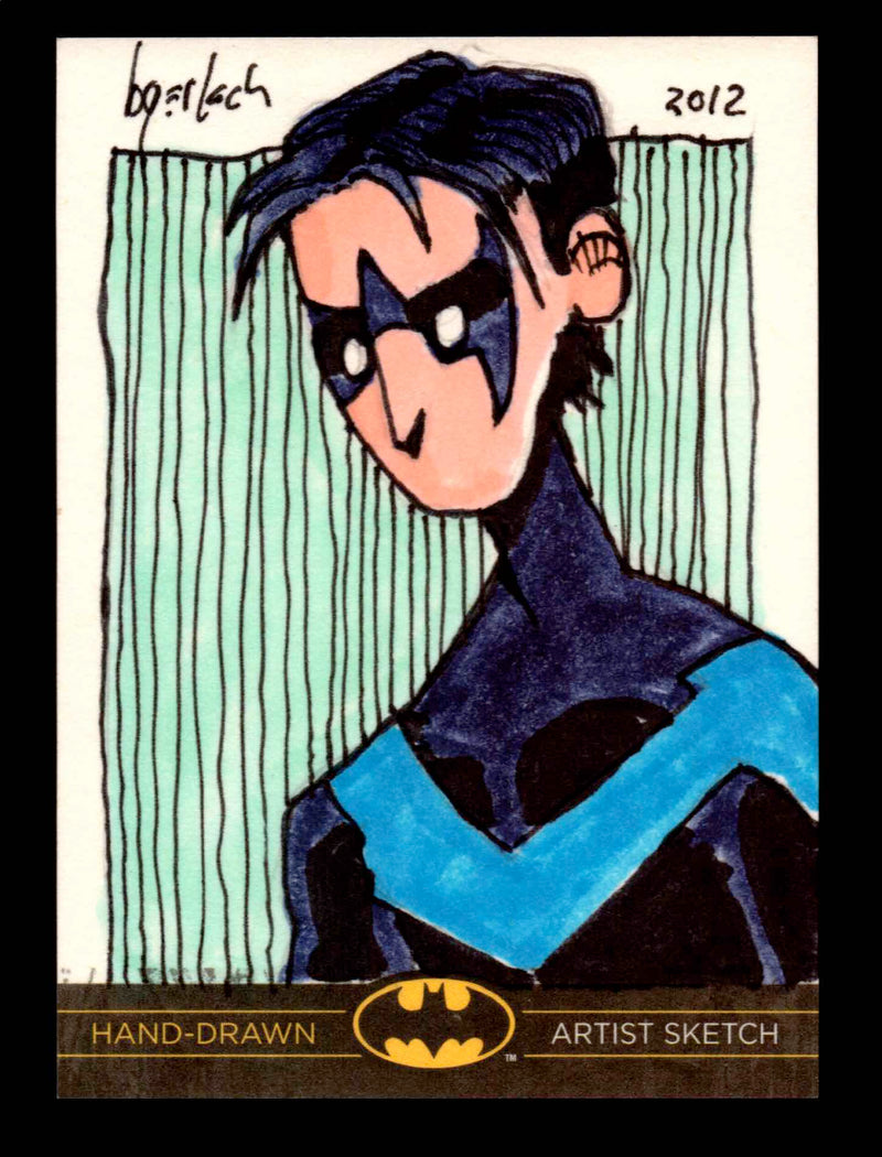 DC Comics Batman: The Legend 2013 Cryptozoic Sketch Card by Bruce Gerlach   - TvMovieCards.com