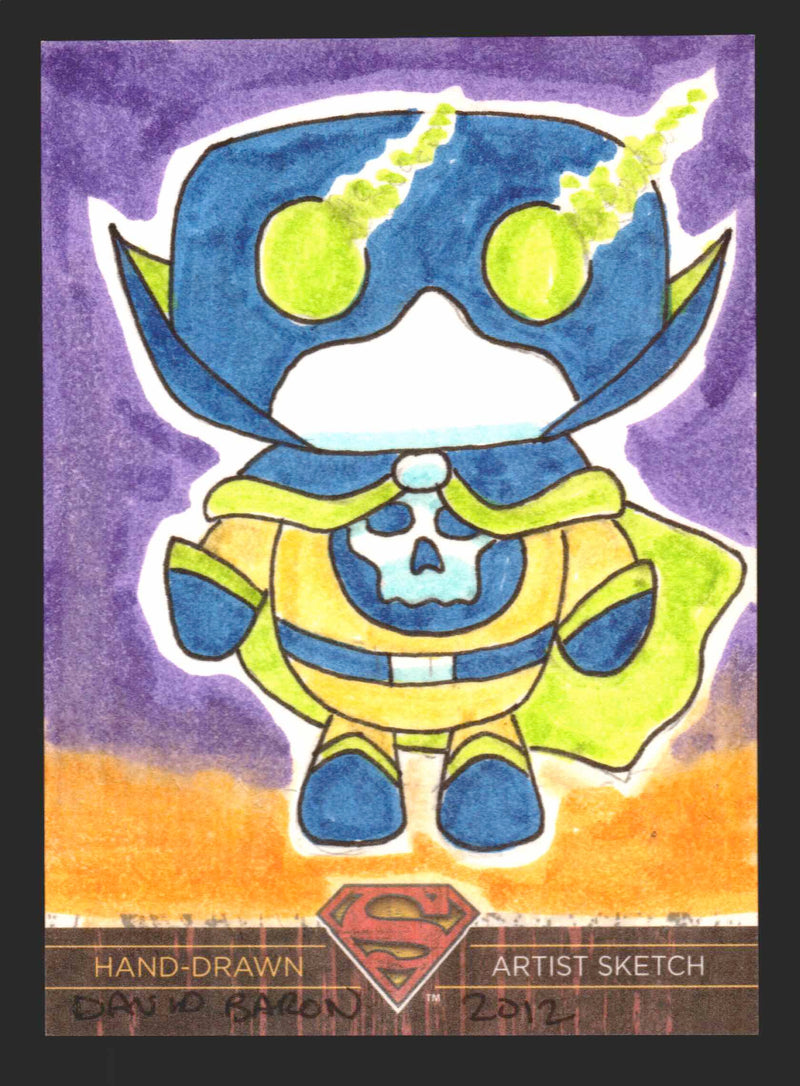 Superman: The Legend 2013 Cryptozoic DC Comics Sketch Card by David Baron   - TvMovieCards.com