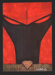 Superman: The Legend 2013 Cryptozoic DC Comics Sketch Card by Matt Minor MSM   - TvMovieCards.com