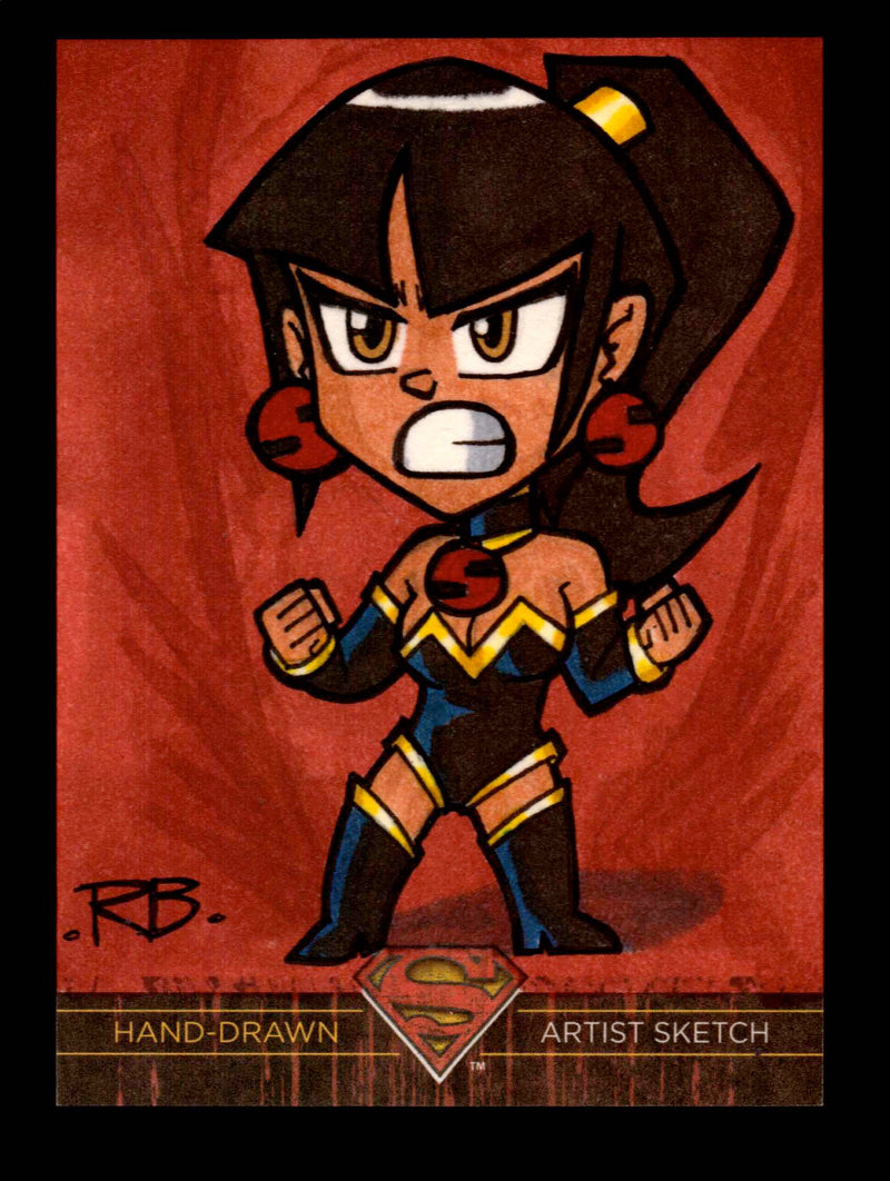Superman: The Legend 2013 Cryptozoic DC Comics Sketch Card by Richard Brady   - TvMovieCards.com
