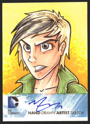 2012 DC Comics: The New 52 Cryptozoic Sketch Trading Card   - TvMovieCards.com