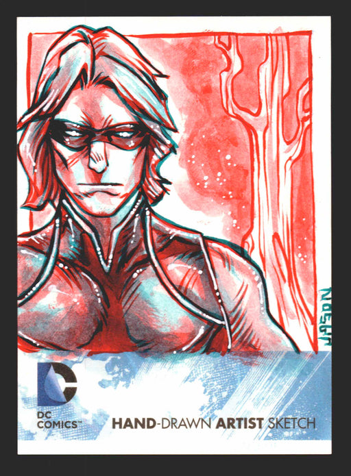 2012 DC Comics The New 52 Cryptozoic Sketch Trading Card by Jason Keith Phillips   - TvMovieCards.com