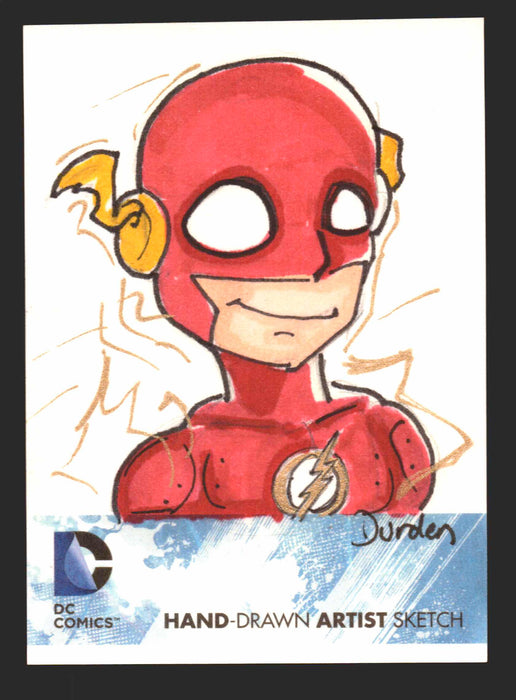 2012 DC Comics The New 52 Cryptozoic Sketch Trading Card by Jason Durden   - TvMovieCards.com