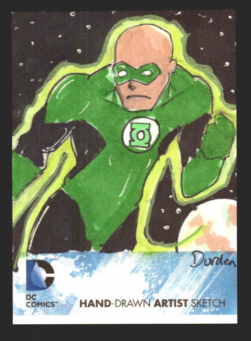 2012 DC Comics The New 52 Cryptozoic Sketch Trading Card by Jason Durden   - TvMovieCards.com