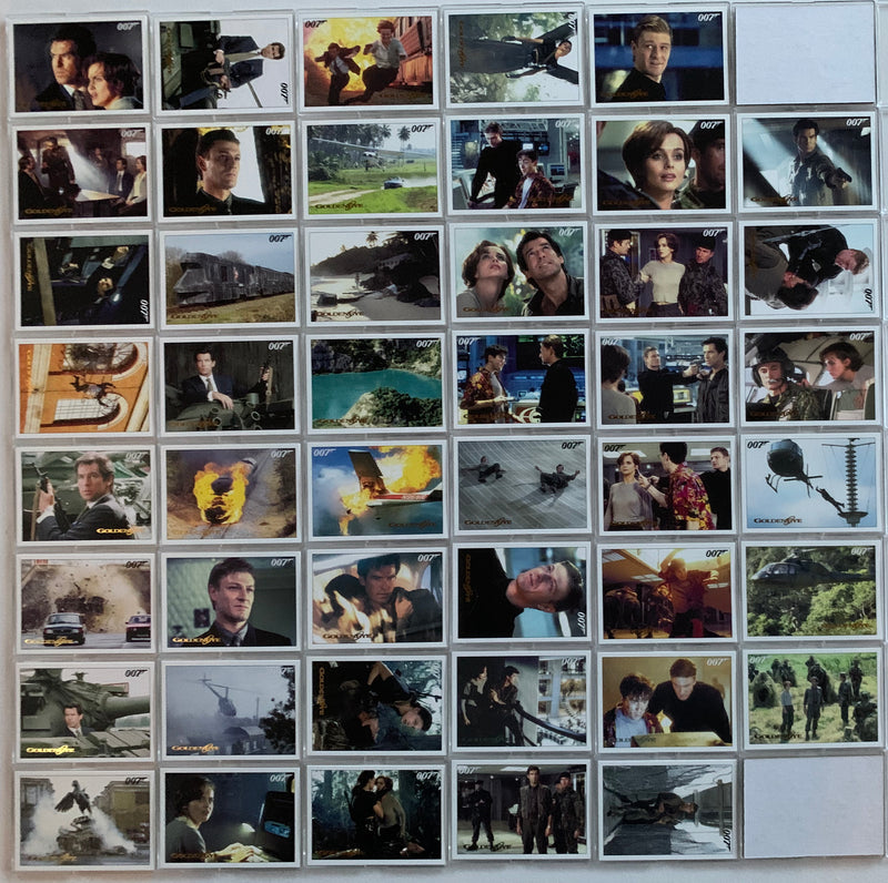 James Bond Archives 2015 Goldeneye Gold Foil Parallel Card Set 102 Cards Limited - TvMovieCards.com