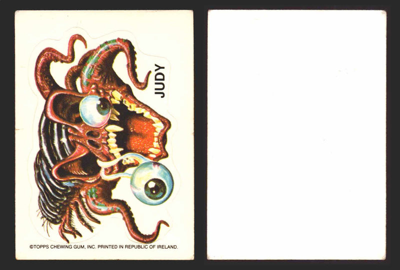 1976 Ugly Stickers Small White Back Trading Card You Pick Singles #1-55 U.K. Top Judy - TvMovieCards.com