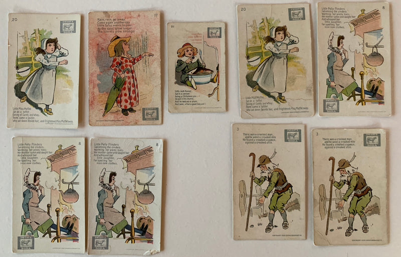 Mother Goose 9 Card Lot Trading cards J17 JOHN DWIGHT Soda Church Arm & Hammer   - TvMovieCards.com