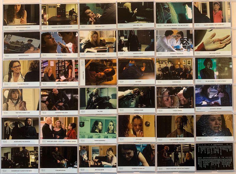 Orphan Black Season 1 Base Trading Card Set (72) Cards Cryptozoic 2016   - TvMovieCards.com