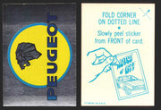 1976 Autos of 1977 Vintage Sticker Trading Cards You Pick Singles #1-20 Topps Peugeot  - TvMovieCards.com