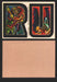 1973-74 Monster Initials Vintage Sticker Trading Cards You Pick Singles #1-#132 R U  - TvMovieCards.com