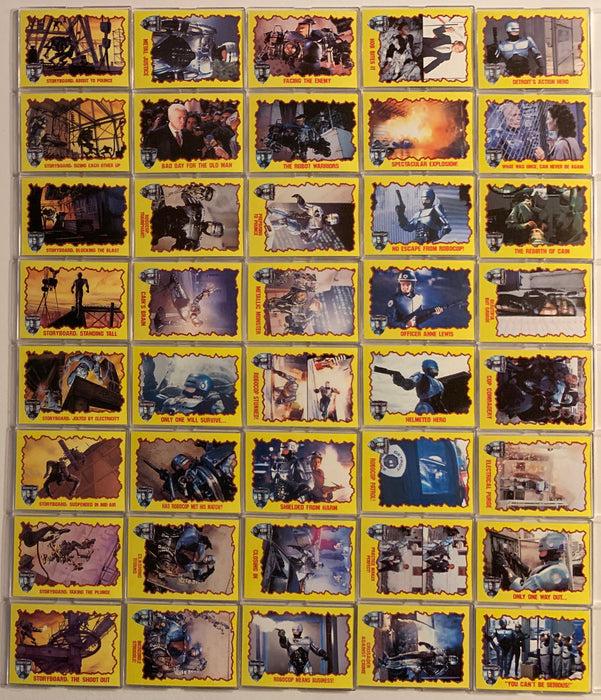 Robocop 2 Movie Vintage Trading Card Set 88 Cards Topps 1990   - TvMovieCards.com