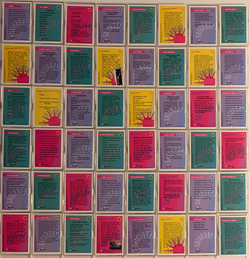 Saturday Night Live SNL Base Card Set 150 Cards Star Pics 1992 TV Show   - TvMovieCards.com