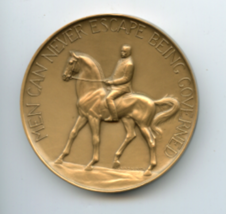 President THeodore Roosevelt Bronze Medal by Medallic Arts 1968  The Hall of Fam   - TvMovieCards.com