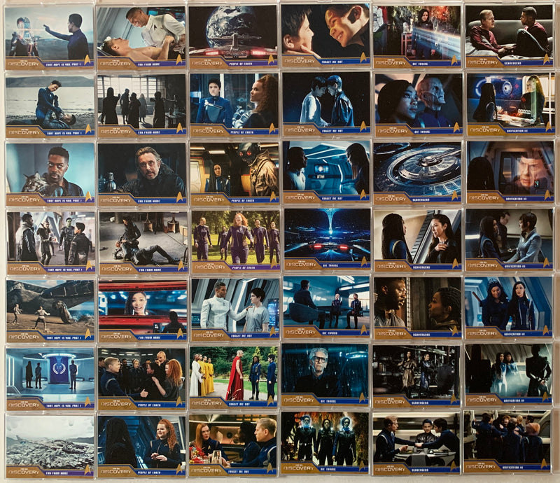 Star Trek Discovery Season 3 Gold Foil Parallel Base Trading Card Set 78 Cards 2 - TvMovieCards.com