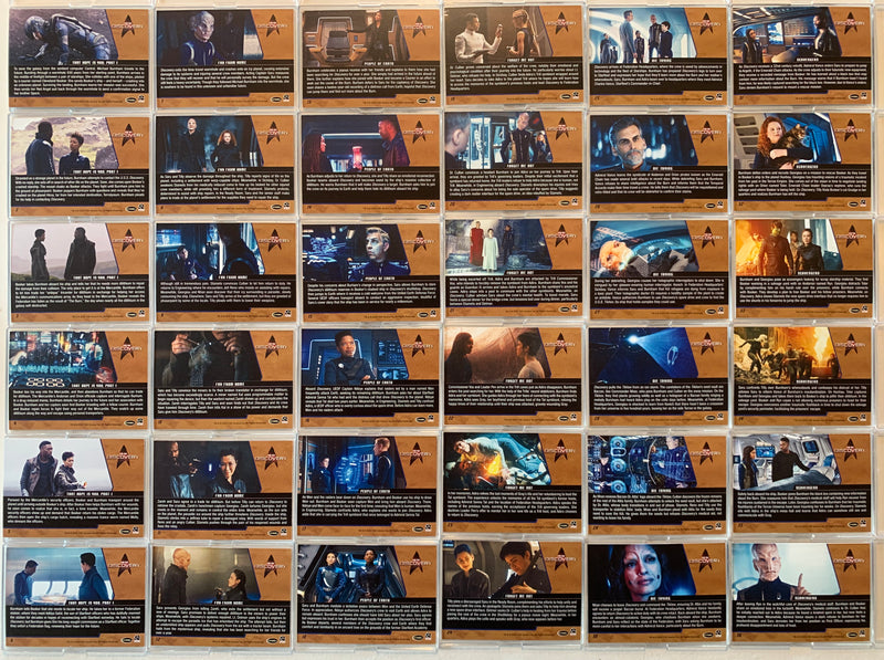 Star Trek Discovery Season 3 Gold Foil Parallel Base Trading Card Set 78 Cards 2 - TvMovieCards.com
