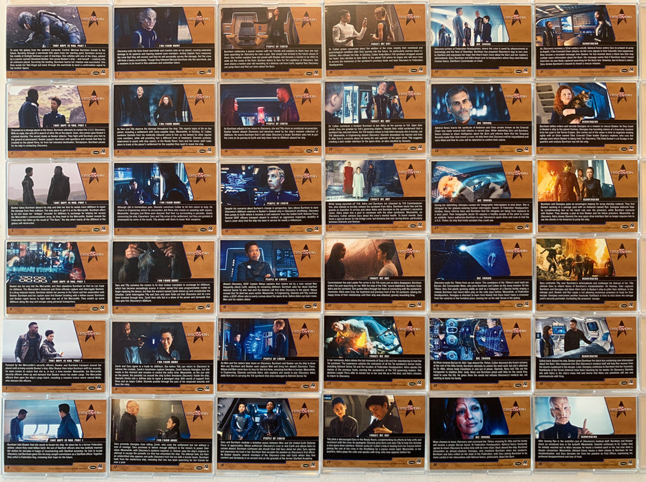 Star Trek Discovery Season 3 Base Trading Card Set 78 Cards 2022   - TvMovieCards.com