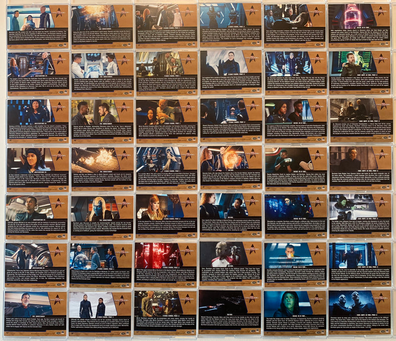 Star Trek Discovery Season 3 Base Trading Card Set 78 Cards 2022   - TvMovieCards.com