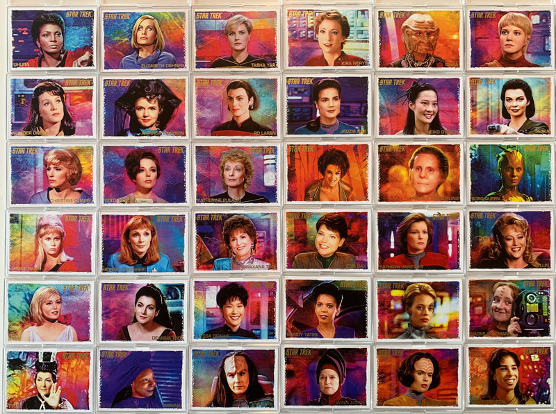 Star Trek Women of Star Trek Art & Images Base Trading Card Set 72 Cards 2021   - TvMovieCards.com