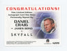 James Bond Auto & Relics Daniel Craig Autograph Card  A228 New York City Variant   - TvMovieCards.com