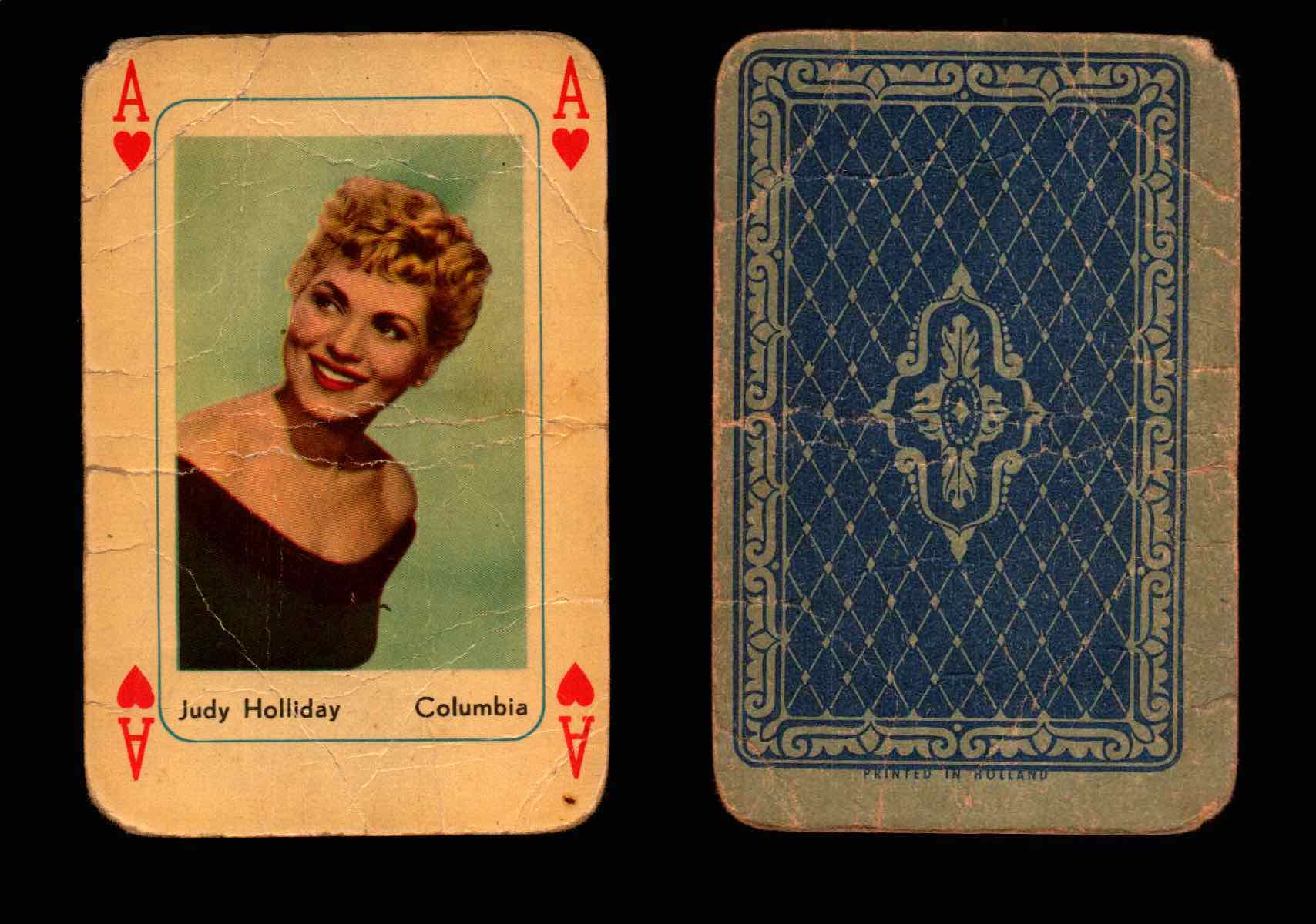 トランプ PIATNIK No.1190 HOLLYWOOD MOVIE STARS Vintage Hollywood Movie Stars Playing Cards You Pick Singles