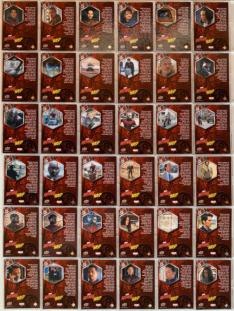 Ant-Man and the Wasp Movie Trading Card Base Set 100 Cards Upper Deck 2018   - TvMovieCards.com