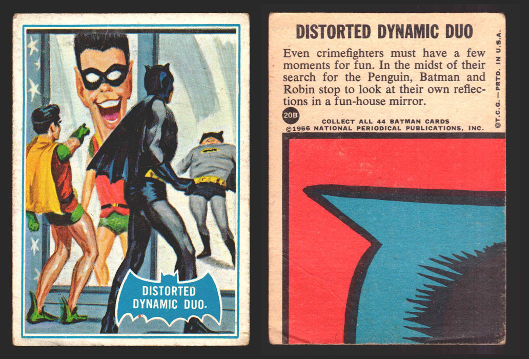 1966 Batman Puzzle B (Blue Bat) Vintage Trading Card You Pick Singles #1B-44B #20B  - TvMovieCards.com