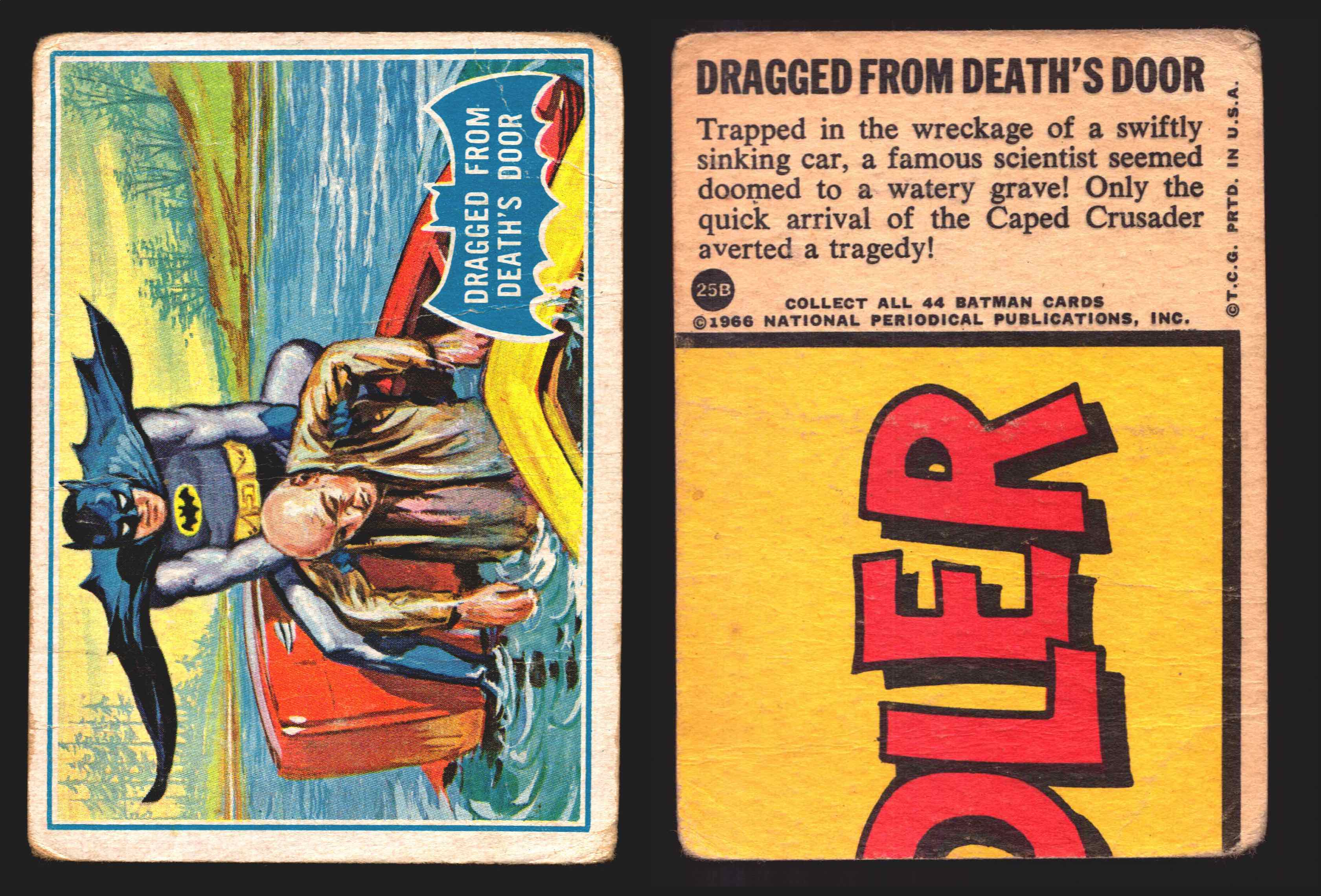 パズルスケッチカード 1966 Batman Puzzle B (Blue Bat) Vintage Trading Card You Pick