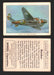 1940 Wings Cigarettes Modern Airplanes Series A B C You Pick Single Trading Cards B #38 Royal Air Force Bomber  - TvMovieCards.com